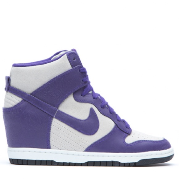 nike dunk sky hi purple